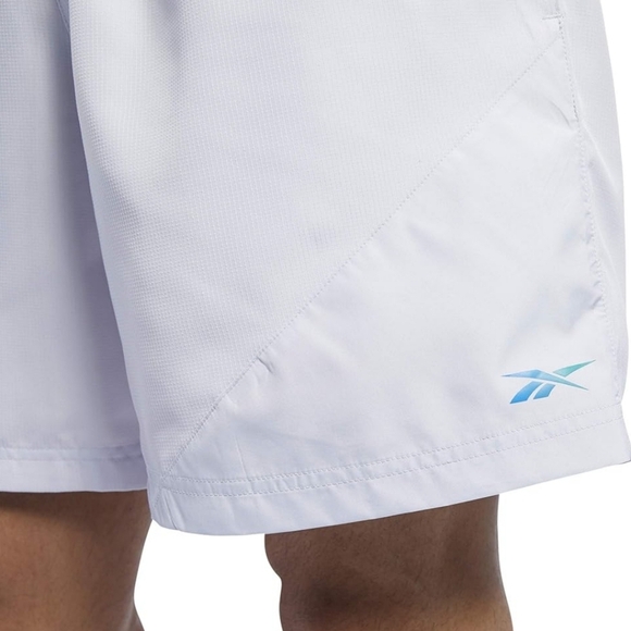 Reebok Reecycle Men's Light Gray Woven Shorts Medium M - Picture 7 of 13